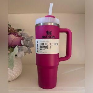 🎉LAST‎ PIECE🎉Stanley 30oz Quencher H2O Flowstate Tumbler Fuschia